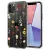 Spigen Cyrill Cecile iPhone 12 Pro Max mezei virágok mintás hátlap, tok, átlátszó