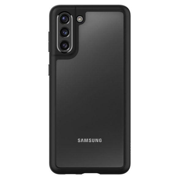 Spigen Ultra Hybrid Samsung Galaxy S21 hátlap, tok, matt, fekete