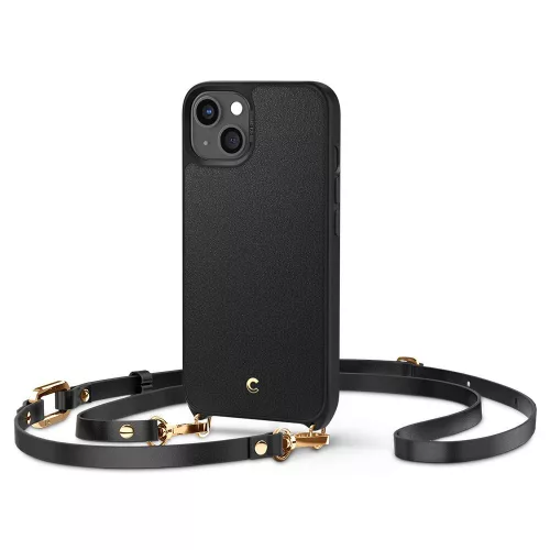 Spigen Cyrill Classic Charm iPhone 13 hátlap, tok, fekete