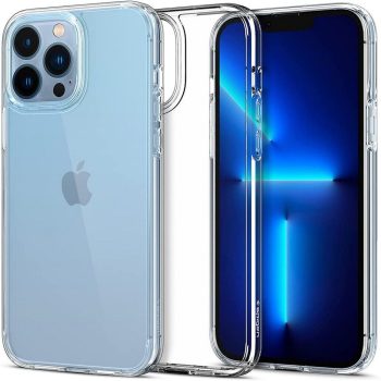   Spigen Ultra Hybrid iPhone 13 Pro Max hátlap, tok, átlátszó