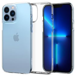   Spigen Liquid Crystal iPhone 13 Pro hátlap, tok, átlátszó