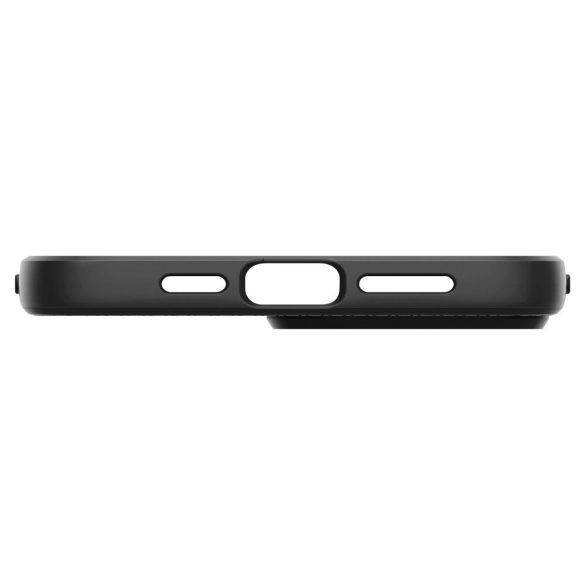 Spigen Liquid Air iPhone 13 Pro hátlap, tok, matt, fekete