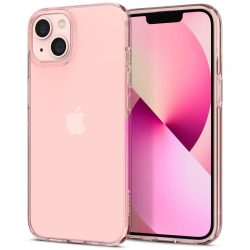 Spigen Crystal Flex iPhone 13 Pro hátlap, tok, rózsaszín