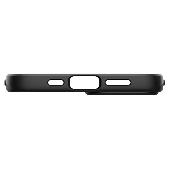 Spigen Thin Fit iPhone 13 hátlap, tok, fekete