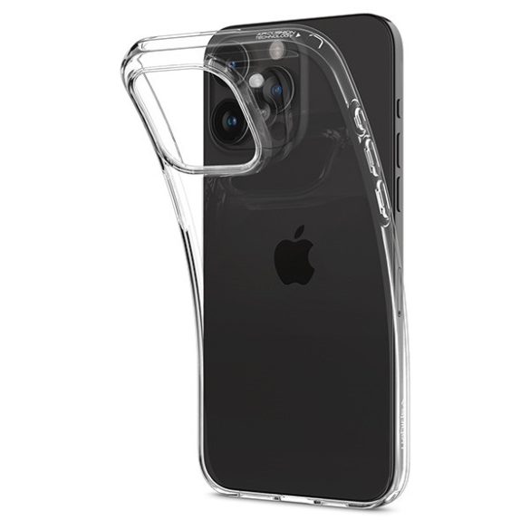 Spigen Liquid Crystal iPhone 15 Pro Max (ACS06557) hátlap, tok, átlátszó
