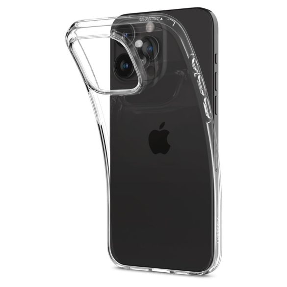 Spigen Liquid Crystal iPhone 15 Pro (ACS06699) hátlap, tok, átlátszó