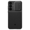 Spigen Optik Armor Samsung Galaxy A55 5G kameravédővel, fekete
