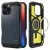 Spigen Tough Armor MagSafe iPhone 16 Pro Max ütésálló kemény hátlap, tok, gunmetal, sötétszürke