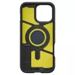Spigen Tough Armor MagSafe iPhone 16 Pro Max ütésálló kemény hátlap, tok, gunmetal, sötétszürke