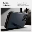 Spigen Tough Armor MagSafe iPhone 16 Pro Max ütésálló kemény hátlap, tok, gunmetal, sötétszürke