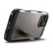 Spigen Tough Armor MagSafe iPhone 16 Pro ütésálló kemény hátlap tok,  gunmetal, sötétszürke