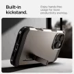 Spigen Tough Armor MagSafe iPhone 16 Pro ütésálló kemény hátlap tok,  gunmetal, sötétszürke