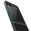 Spigen Glas.TR EZ Fit Samsung Galaxy Z Flip 6 2db edzett üvegfólia, felrakó kerettel