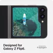 Spigen Glas.TR EZ Fit Samsung Galaxy Z Flip 6 2db edzett üvegfólia, felrakó kerettel