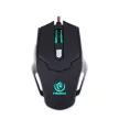 Rebeltec Falcon gaming (6 gombos) 1.8m, vezetékes egér, fekete