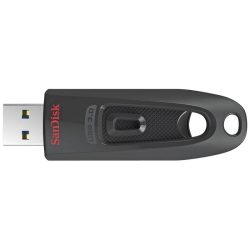 SanDisk Cruzer Ultra 64GB USB 3.0 pendrive, 100MB/s, fekete