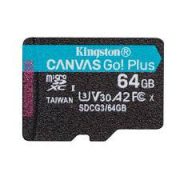   Kingston Canvas Go! Plus micro SDXC, 64GB, class 10, UHS-I, 170 MB/s, memóriakártya