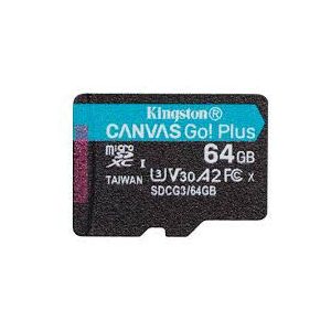 Kingston Canvas Go! Plus micro SDXC, 64GB, class 10, UHS-I, 170 MB/s, memóriakártya