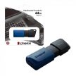 Kingston DT Exodia M 64GB USB 3.2 pendrive, fekete