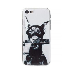   Collection Case Doberman iPhone 7 Plus/8 Plus szilikon hátlap, tok, mintás