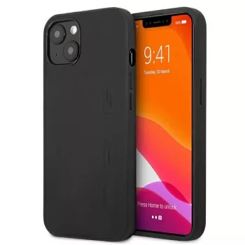   AMG AMHCP13SDOLBK iPhone 13 mini 5,4", hátlap, tok, forró bélyegzővel ellátva, fekete