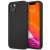 AMG AMHCP14SDOLBK Leather Hot Stamped iPhone 14 6.1", hátlap, tok, fekete