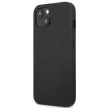 AMG AMHCP14SDOLBK Leather Hot Stamped iPhone 14 6.1", hátlap, tok, fekete