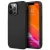 AMG AMHCP14XDOLBK Leather Hot Stamped iPhone 14 Pro Max 6.7 " hátlap, tok, fekete
