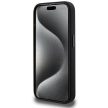 AMG AMHMP15L23SSPK Large Rhombuses Pattern iPhone 15 Pro 6.1", hátlap, tok, fekete
