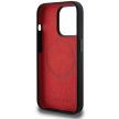 AMG AMHMP15L23SSPK Large Rhombuses Pattern iPhone 15 Pro 6.1", hátlap, tok, fekete