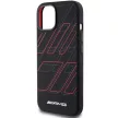 AMG AMHMP15M23SSPK Large Rhombuses Pattern iPhone 14 Plus/15 Plus 6.7", hátlap, tok, fekete
