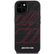 AMG AMHMP15S23SSPK Large Rhombuses Pattern iPhone 15 6.1", hátlap, tok, fekete