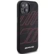 AMG AMHMP15S23SSPK Large Rhombuses Pattern iPhone 15 6.1", hátlap, tok, fekete