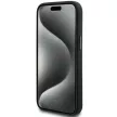 AMG AMHMP15S23SSPK Large Rhombuses Pattern iPhone 15 6.1", hátlap, tok, fekete