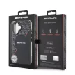 AMG Rhombs MagSafe Case (AMHMP16M24HRDKR) iPhone 16 Plus Magsafe kompatibilis, hátlap, tok, fekete-piros