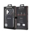 AMG Rhombs MagSafe Case (AMHMP16S24HRDKR) iPhone 16 Magsafe kompatibilis, hátlap, tok, fekete-piros
