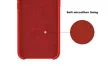 Silicone Case iPhone 14 hátlap, tok, piros