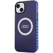 Audi IML Big Logo MagSafe AU-IMLMIP15M-Q5/D2-BE iPhone 14 Plus/15 Plus 6.7" hátlap, sötétkék