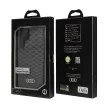 Audi IML Stitching Pattern MagSafe AU-IMLMS24U-Q5/D3-BK Samsung Galaxy S24 Ultra , hátlap, tok, fekete, arany