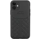 Audi valódi bőr iPhone 12/12 Pro 6.1", hátlap, tok, fekete