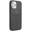 Audi Genuine Leather AU-TPUPPCIP13PM-Q8/D1-BK iPhone 13 Pro Max 6.7", hátlap, tok, fekete