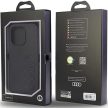 Audi Szintetikus bőr AU-TPUPPCIP14P-TT/D1-BK iPhone 14 Pro 6.1", hátlap, tok, fekete