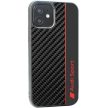 Audi Carbon Fiber Stripe iPhone 11/Xr 6.1", hátlap, tok, fekete