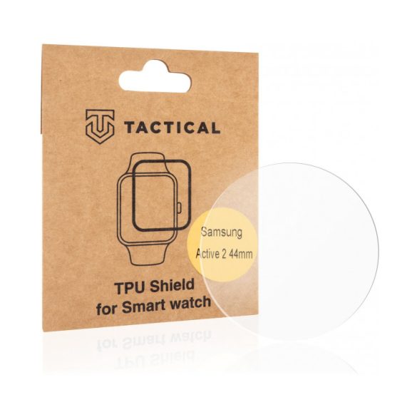 Tactical Glass Shield Samsung Galaxy Watch 3 45mm, edzett üvegfólia, átlátszó