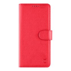   Tactical Field Notes Xiaomi Redmi 13C/Poco C65 oldalra nyíló tok, piros
