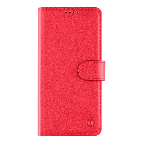Tactical Field Notes Xiaomi Redmi 13C/Poco C65 oldalra nyíló tok, piros