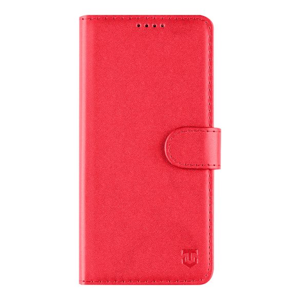Tactical Field Notes Xiaomi Redmi 13C/Poco C65 oldalra nyíló tok, piros