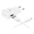 Samsung EP-TA200EWE + EP-DR140AWE USB-A gyári hálózati töltő, gyorstöltő adapter USB-A/USB-C kábellel, 15W, (doboz nélküli), fehér