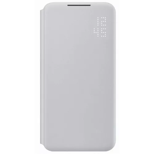 Samsung gyári LED View Case cover Samsung Galaxy S22 Plus (EF-NS906PJEGEE) oldalra nyíló tok, szürke