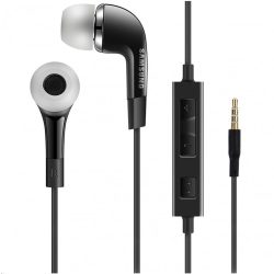   Samsung EHS64AVFBE gyári vezetékes headset, fülhallgató, 3.5mm jack (doboz nélküli), fekete